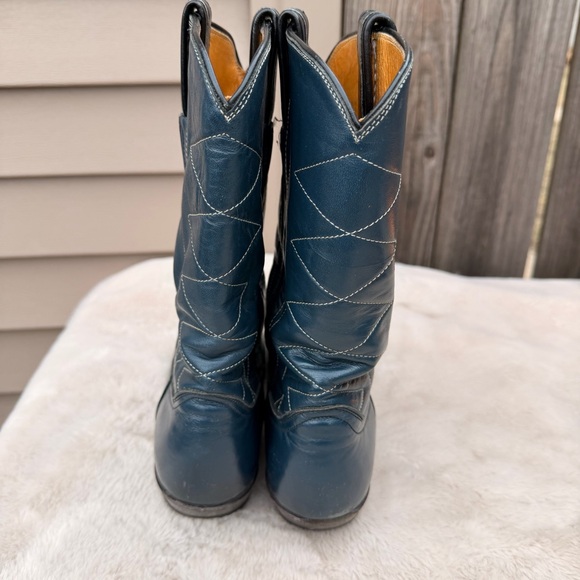 Vintage Tony Lama Cowboy Boots Size 7.5-8 - Picture 5 of 13